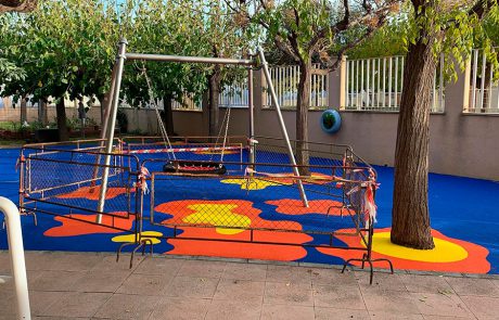 Instalación de pavimentos de caucho para parques infantiles Instalación de pavimentos de caucho para parques infantiles