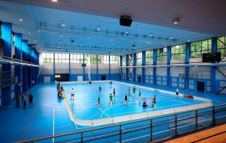 Pavimentos para estadios de deporte interiores · Pistas deportivas indoor Pavimentos para estadios de deporte interiores · Pistas deportivas indoor